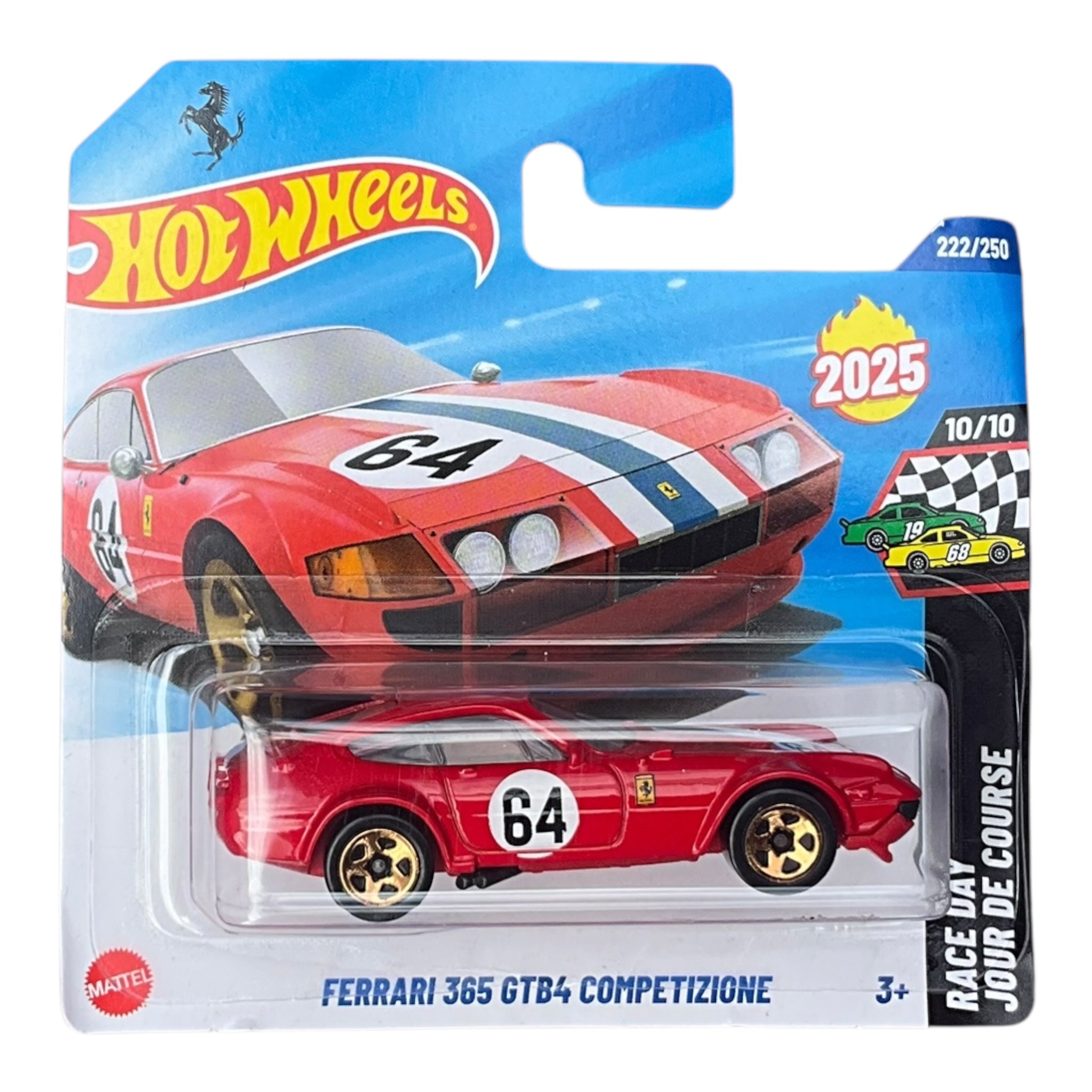 FERRARI 365 GTB4 COMPETIZIONE ×２ ホットウィール Ferrari 365 GTB4 Competizione #222 * 2025 Hot Wheels NEW! L