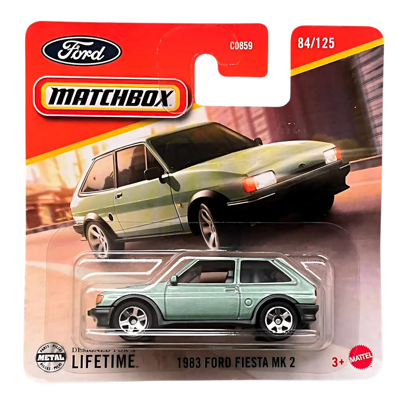 Matchbox 1983 Ford Fiesta MK 2 Diecast Model